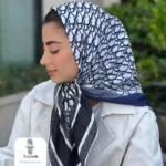 روسری دیور طرح حروف - تصویر 7