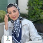 روسری دیور طرح حروف - تصویر 6