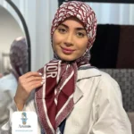 روسری دیور طرح حروف - تصویر 13