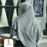 روسری کشمیر طرح CK - تصویر 3