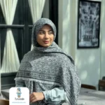 روسری کشمیر طرح CK - تصویر 5