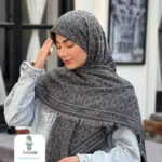 روسری کشمیر طرح CK - تصویر 9