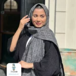 شال موهر پاییزه طرح برند