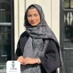 شال موهر پاییزه طرح برند - تصویر 5