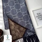 شال موهر پاییزه طرح برند - تصویر 8