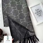 شال موهر پاییزه طرح برند - تصویر 9