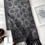 شال موهر پاییزه طرح برند - تصویر 11