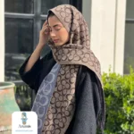 شال موهر پاییزه طرح برند - تصویر 13