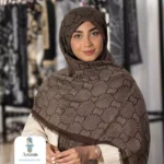 روسری سیااسکارف طرح گوچی - تصویر 2