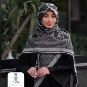 روسری کشمیر طرح هرمس