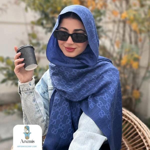 شال کشمیر same original طرح گوچی - تصویر 5