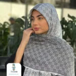 روسری کشمیر وسط خط طرح گوچی - تصویر 17