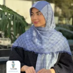 روسری کشمیر وسط خط طرح گوچی - تصویر 12
