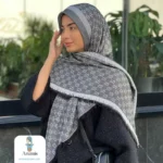 روسری کشمیر وسط خط طرح گوچی - تصویر 13