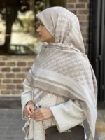 روسری کشمیر چهار فصل طرح گس - تصویر 14