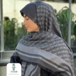 روسری کشمیر چهار فصل طرح گس - تصویر 8