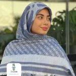 روسری کشمیر چهار فصل طرح گس - تصویر 11