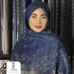 روسری هفت رنگ طرح LV - تصویر 2