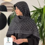 روسری کشمیر چهارفصل طرح LV - تصویر 6