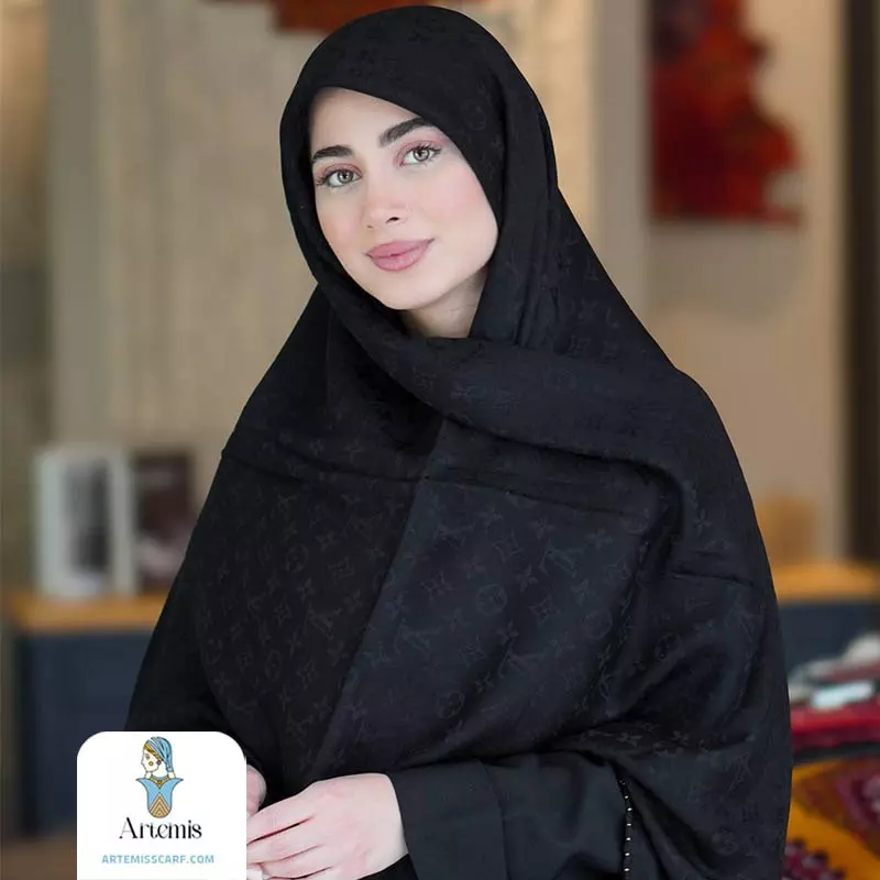 LVPANCHSCARF روسری کشمیر حاشیه پانچی - تصویر 1