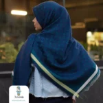 روسری کشمیر طرح LV پرچمی - تصویر 2