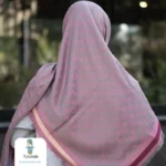 روسری کشمیر طرح LV پرچمی - تصویر 5