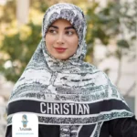 روسری کشمیر طرح شهر - تصویر 2