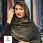 شال کشمیر طرح فرگامو