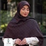 روسری کشمیر وسط خط طرح گوچی - تصویر 5