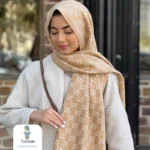 شال موهر پاییزی طرح گوچی - تصویر 5