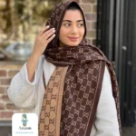 شال موهر پاییزی طرح گوچی - تصویر 6