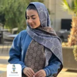 شال موهر پاییزه طرح برند - تصویر 16