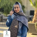 شال موهر پاییزه طرح برند - تصویر 15