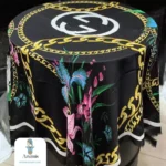 روسری نخ یونیک طرح زنجیری - تصویر 3