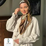 روسری ابریشم اعلا طرح پینترستی - تصویر 5