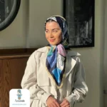 روسری ابریشم اعلا طرح پینترستی - تصویر 8