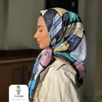 روسری ابریشم اعلا طرح پینترستی - تصویر 10