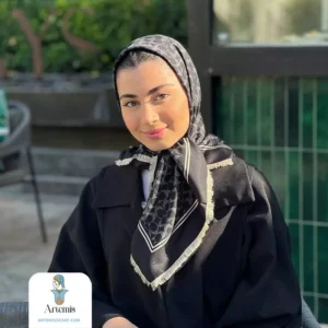 روسری ابریشم اعلا طرح کوچ