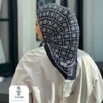 روسری ابریشم اعلا طرح توری برچ - تصویر 14