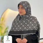 روسری کشمیر طرح تری برچ - تصویر 4