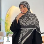 روسری کشمیر طرح تری برچ - تصویر 7