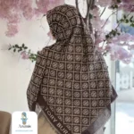 روسری کشمیر طرح تری برچ - تصویر 3