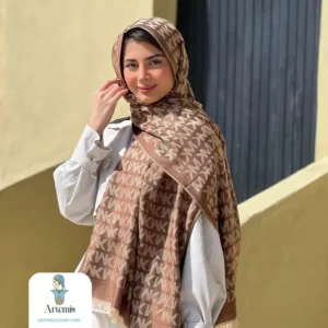شال کشمیر چهار فصل طرح MK