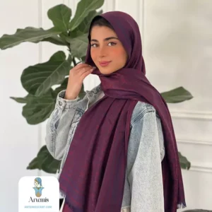 شال کشمیر چهار فصل طرح CK