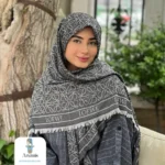 روسری نخی طرح لووه
