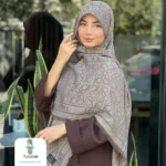 روسری کشمیر بهاره طرح لووه - تصویر 3