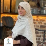 روسری طرح CK کشمیر چهارفصل - تصویر 3